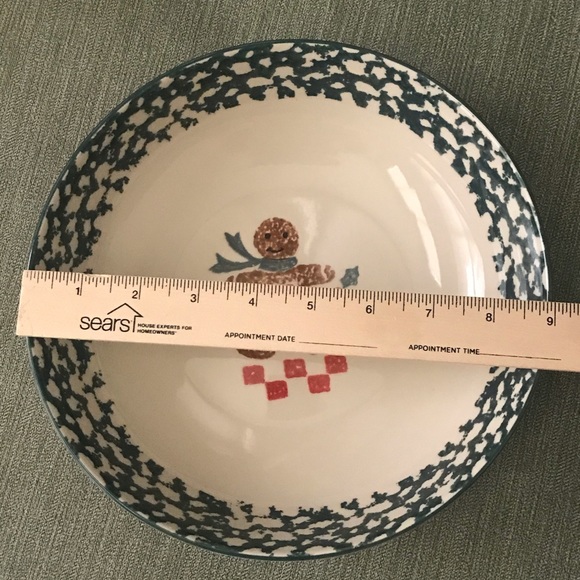 Folk Craft Gingerbread Tienshan 9-inch Serve Bowl - Picture 4 of 4